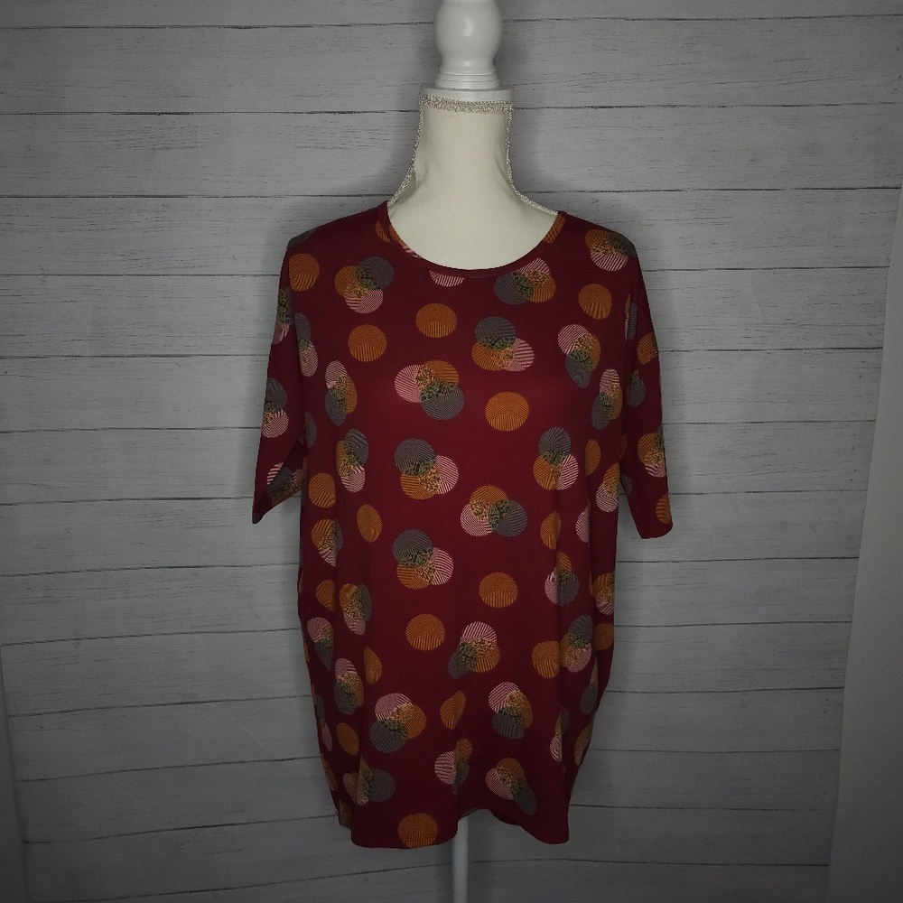 XXS Red Irma Tunic